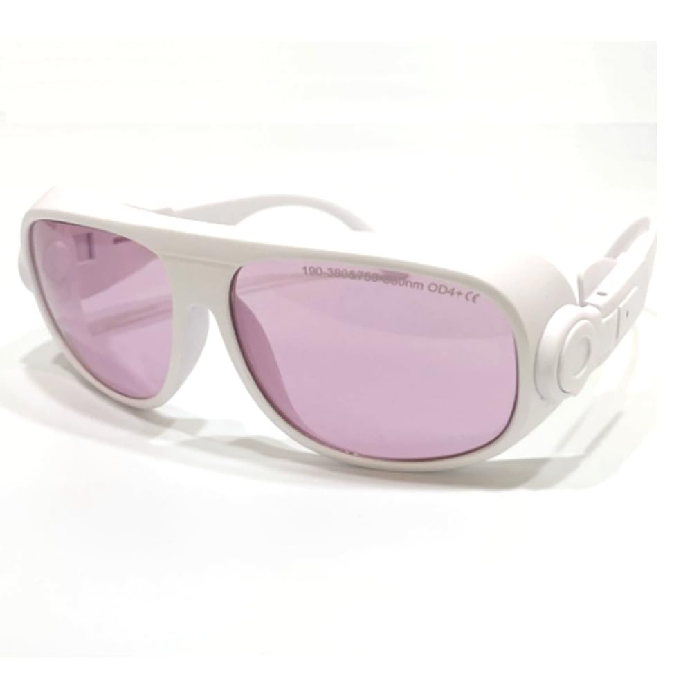 Gafas protectoras láser de infrarrojo cercano de 190-380 nm 750-840 nm 755 nm