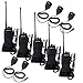 Retevis RT1 Long Range Walkie Talkie High Power Two Way Radios UHF 16CH VOX Ham Radio 2 Way Radios Walkie Talkies with Earpiece and Mic(5 Pack)