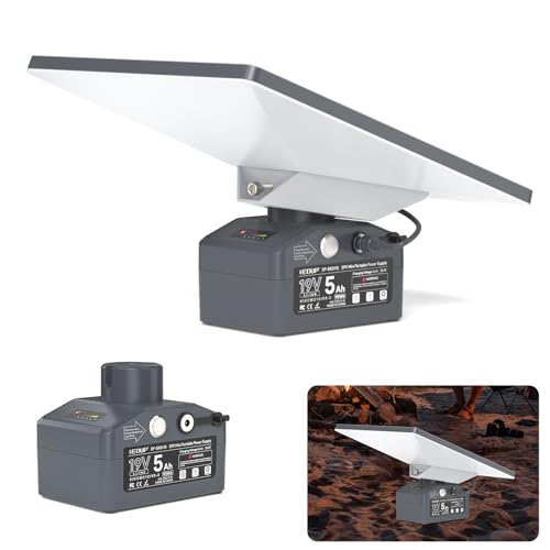 Starlink Mini Battery Pack with Charger, Portable Waterproof Power Bank Mount for Starlink Mini Dish,Outdoor Camping Power Supply 19V/ 5Ah/ 95Wh, Plug and Play, Rechargeable Battery, StarLink Mount