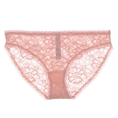 Victoria's Secret Panties Lacie Bikini (M, Beige Pink)