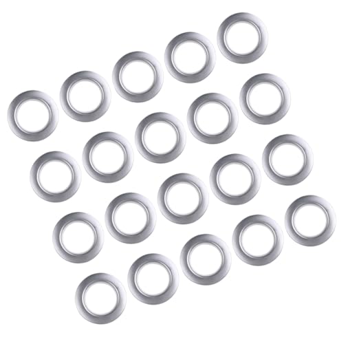 Anillos de cortina silenciosos con protección para barra de dormitorio x80 2
