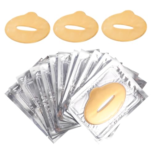 Healvian 25stücke Feuchtigkeitsspendendes Lippenpad Mit Gelmaske Für Lippenpflege Lippenmaske Gegen Falten Pflaster Für Mund Leicht Und Tragbar
