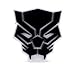 Marvel Avengers Night Light - Black Panther Table Lamp - Marvel Superhero Lamp - Marvel Decor Black Panther Mask Desk Light