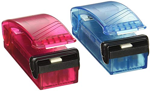 iTouchless Handheld Heat Bag Sealer (2-Pack) for Airtight Food Storage Saver, Reseals Snack