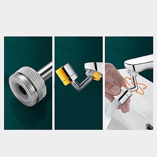 Aerador Extensor de Torneira Giratória - Splash Filter Faucet Universal Sink Extender - Aerador gira
