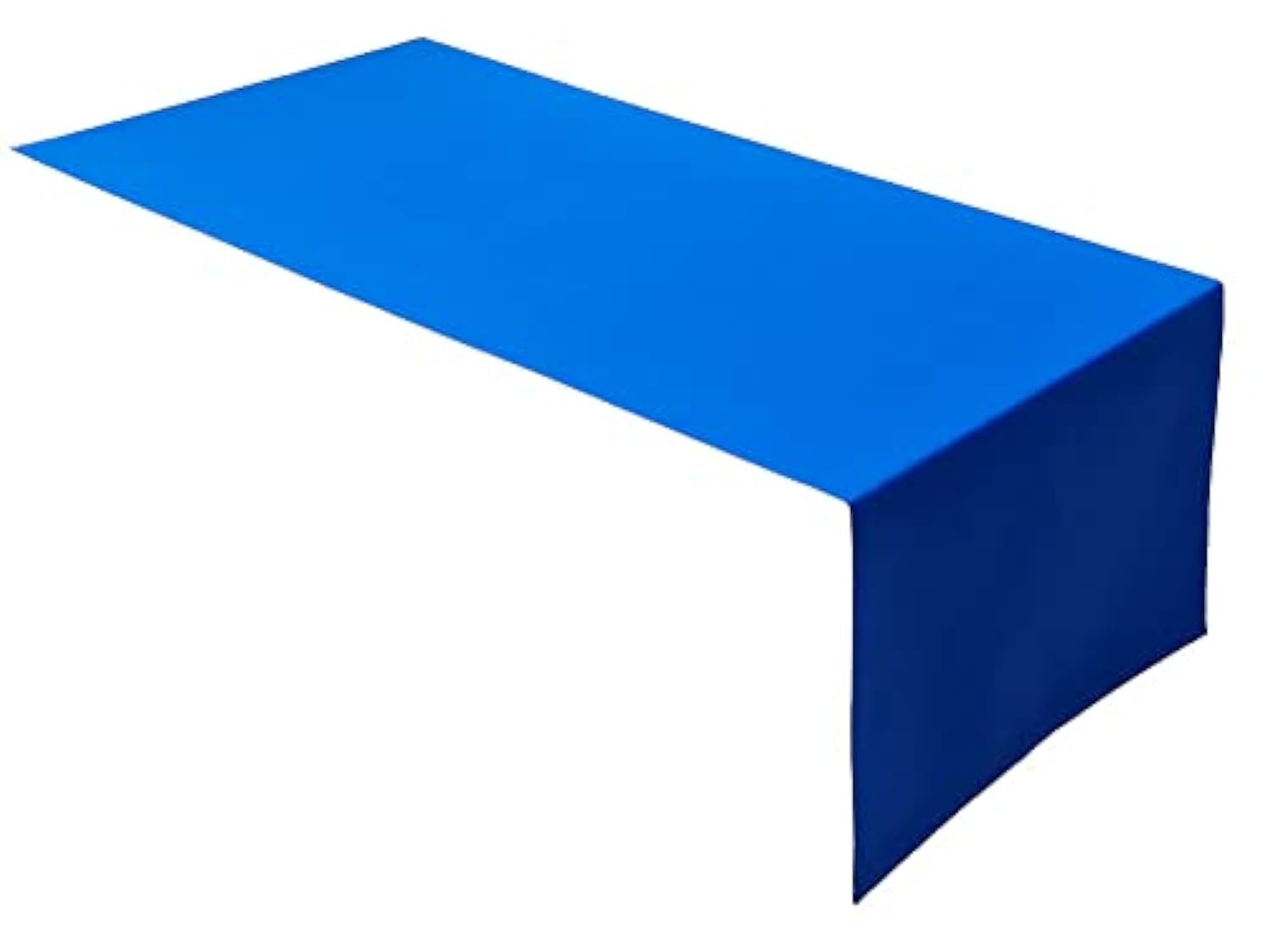 Table Runner Table Linen Made of 100% Cotton Collection Concept, Choice of Colours and Sizes (Table Runner - 45 x 120 cm, Royal Blue)