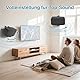 notiela Neigbare und schwenkbare Lautsprecher-Wandhalterung für Sonos 5 und Play 5 - Robuste Halterung für Sonos Five und Play 5 Gen 2, Schwarz