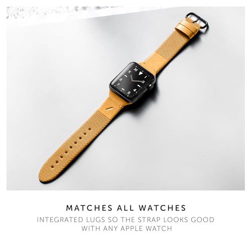 Bracelet (Re)Classic Native Union Apple Watch en acier et matériaux végétaux - 5