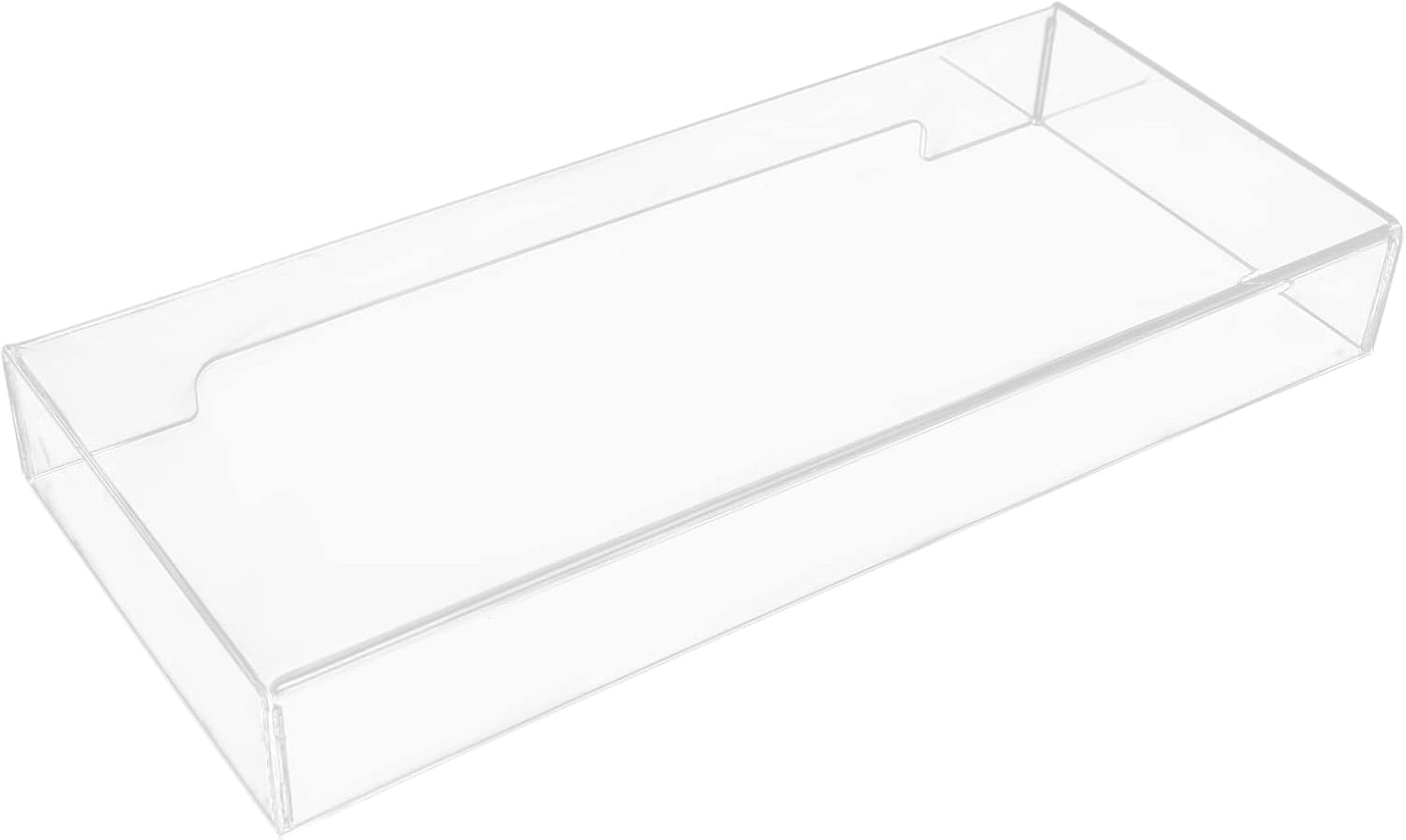 Healifty Clear Acrylic Keyboard Cover for Household Keyboards Cat Resistant Removable and Washable