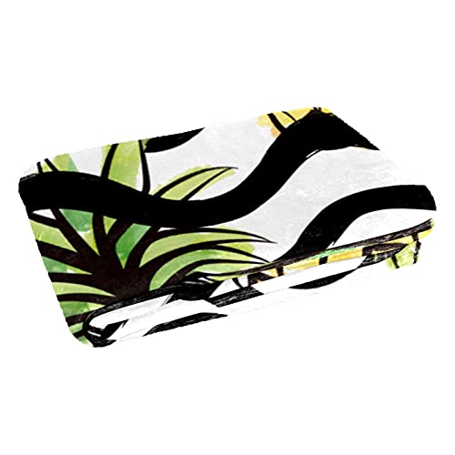 Couverture douce et chaude à rayures d'ananas 150x100 cm - 3