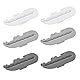 6 PCS Tubenaufroller Für Alle Tube Tubenausdrücker Für Alle Tube Zahnpasta Presse Tubenquetsche Zahnpastapresse Zahnpastatuben Ausdrücker Zahnpasta Quetscher