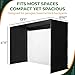 IMPACT SPORTS Golf Enclosure Simulator Enclosure with Premium Square Pole Heavy-Duty Golf Net Cage – Indoor/Outdoor Practice Cage Complete Net and Frame Set (13’1” x 9’10” x 4’11”)