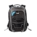 Lewis N. Clark Underseat Carry-on Backpack + RFID Protection System Anti-Theft, Black, One Size