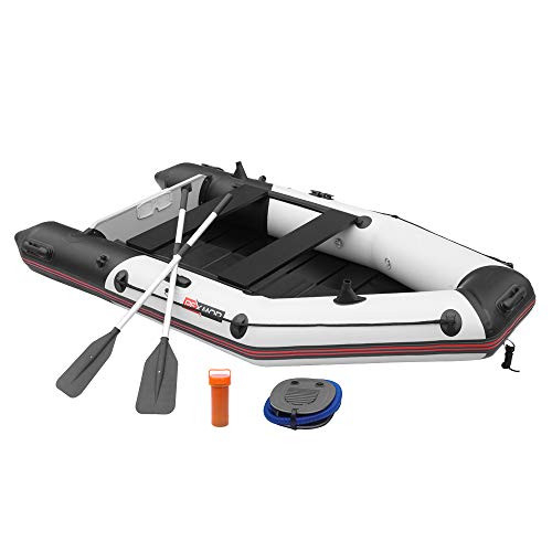 PEXMOR Upgraded 10ft Inflatable Dinghy Boat 0.9mm PVC Sport Tender Fishing Raft Dinghy