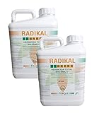 Fitogal Radikal Green Ultra Plus. Envase 2x5 L. Herbicida de acción Total sistémico no Residual para el Control de malezas. Glifosato Concentrado 36%. Post Emergencia.
