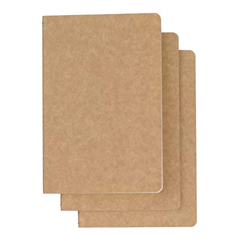 Travel Journal lot de 3 carnets lignés 96 pages pour écrire vos notes