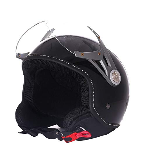 EOLE Casque Road Noir verni