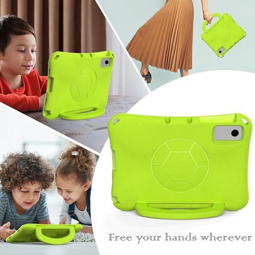 Coque silicone légère Samsung Tab A11 Plus avec béquille de visionnage