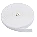 GCA Hook and Loop Tape 3/4-Inch Reusable Cable Management Cable Tie Roll (25 Yards,White)