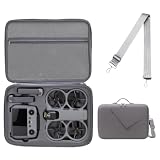 FLOWCASA Custodia rigida per drone DJI Avata 360 Fly More RC2, colore: grigio