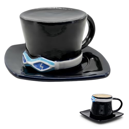 Bocguy Taza one piece, taza de anime Sabo, taza de porcelana hecha a mano, taza de café, té, leche, taza de cerámica, taza de oficina, regalo para Navidad, cumpleaños, aniversario