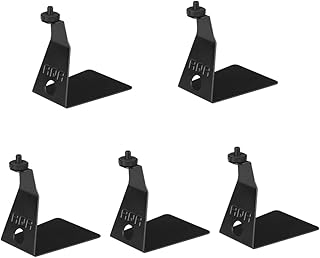 TEMKIN 3pcs Microphone Stand Desk Mic Stand Condenser Microphone Table Mount Clamp Microphone Suspension Stand Mic Stand Desk Table Fixed Clip Holder Base Microphone Stand Holders Metal Speaker (Colo