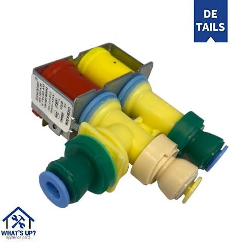 What'sUp? W10341320 Refrigerator Water Inlet Valve Replacement Part for Whirlpool Refrigerators Replaces WPW10341320 AP6019939 W10341320 PS11753250