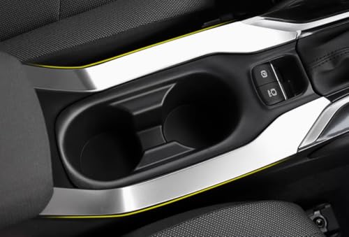 Accesorio para Toyota Corolla Cross 2022-2025 Marco Portavasos Interior Acero Inoxidable miniatura 1