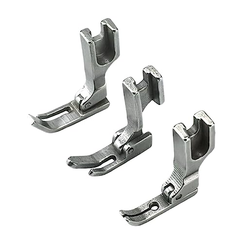 Pie Prensatela Zipper Foot Kit 3 Piezas para Máquina Industrial miniatura 1