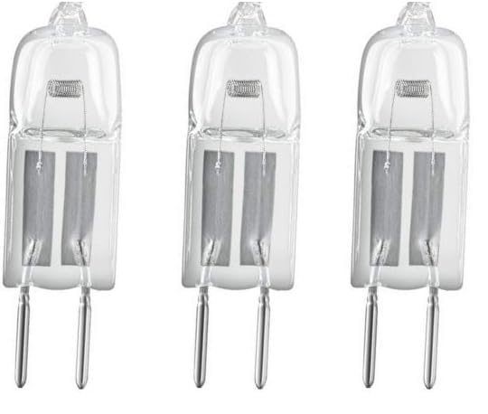 OML G4 OSRAM Halogen, 12V 20W Clear Capsule (NON-LED), Dimmable, Warm White 2700K for Chandeliers, Dentist light & Decorative fixtures (PACK OF 3)