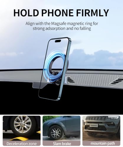 Car Phone Holder for BMW X1 2023-2026, X2 24-26 10.7" Screen Magsafe Mount by MaserWeller - Used condition - Image 8