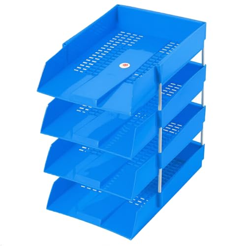 Image of OMEGA Office Tray (Set of 4) (Blue)