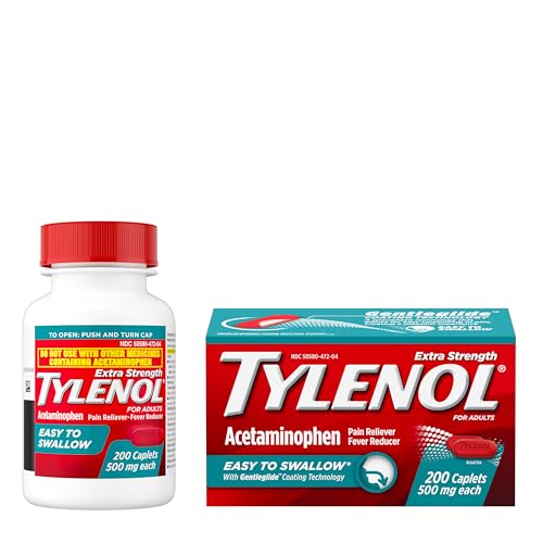 Tylenol Extra Strength Easy to Swallow Acetaminophen Caplets, 200 ct - image 7