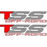 TSS Off Road 4x4 Tacoma Tundra Decal Sticker Set Red Grey