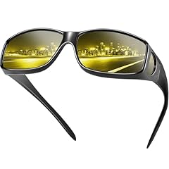Night Vision (Yellow Lens / Polished Black Frame)