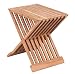 Produktbild Gardissimo Teak Beistelltisch Cross, klappbar und stabil, Hocker/Loungetisch/Klapptisch