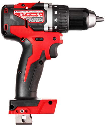 Milwaukee M18 18-Volt Lithium-Ion Brushless Cordless 1/2 Inch Compact Drill/Driver (Tool-Only) 2801-20 #TOP2