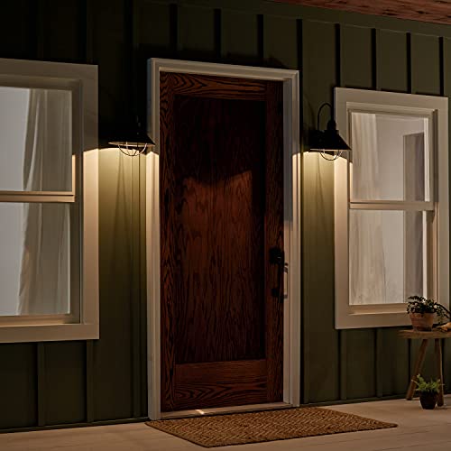 Kichler 9023Bk, Seaside Aluminum Outdoor Wall Sconce Lighting, 60 Watts, Black (Painted),14.25" Height #TOP5