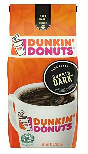 Dunkin' Donuts Dunkin' Dark Roast Ground Coffee (Pack of 2)