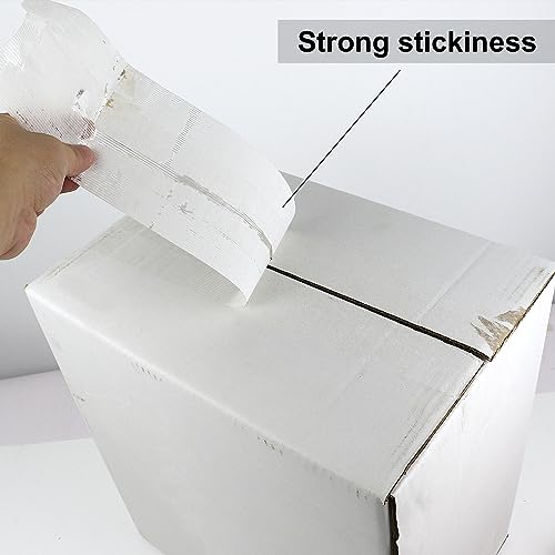 Image of BOMEI PACK Wide Strapping Tape, 4Inch Heavy Duty Reinforced Packing Tape, Fiberglass Filament 60yds 5.5Mil