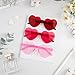 AFNWQI Valentines Day Heart Sunglasses, Heart Shaped Sunglasses, Rimless Sun-glasses, Red Pink Colored Glasses, Heart Glasses, Heart Sunglasses for Women, Party Glasses, Valentines Day Decorations