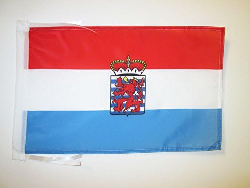 AZ FLAG, Province of Luxembourg Flag, 18'' x 12'', 100% Polyester Luxemburg Small Banner with Two Cords, Fade Resistant