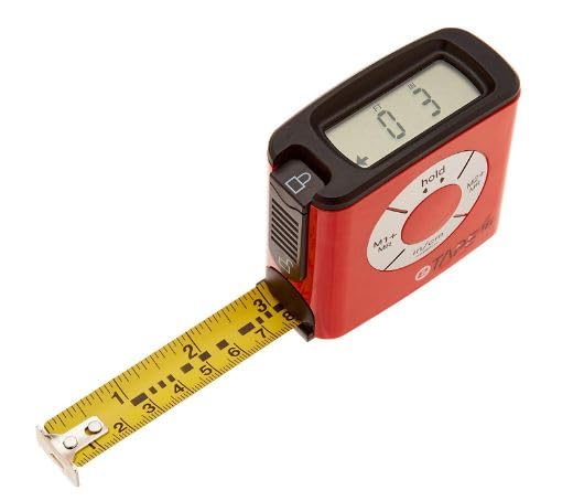 YUZUKI 5 Meter Advanced Digital eTape Measure - Accurate Measurement with LCD Display (inch/mm) (B0D3HFQ47N) Amazon Price History, Amazon Price Tracker