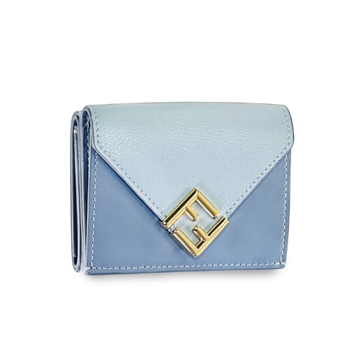 [フェンディ] 三つ折り財布 FF DIAMOND ライトブルー 8M0480 ALV4 F1SL4 [並行輸入品]