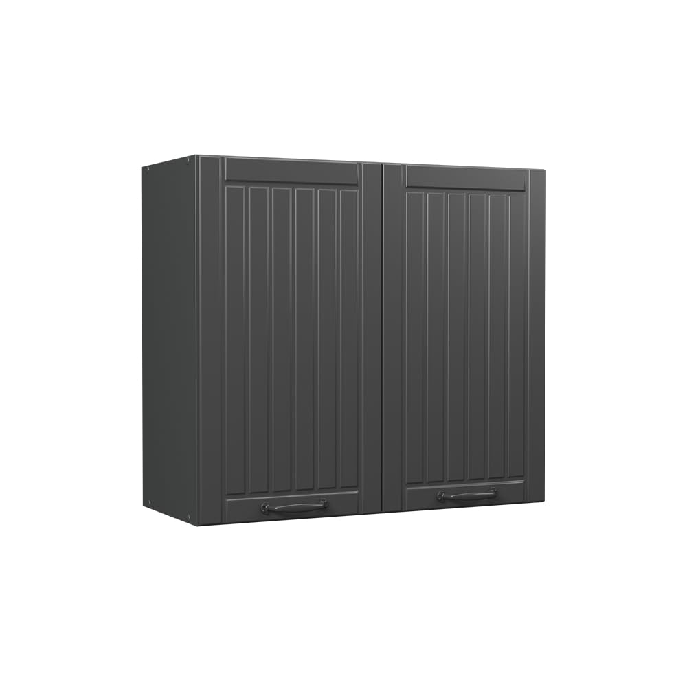 Vicco Wall cabinet Fame-Line, Dark grey/Anthracite, 80 cm