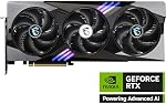 MSI Gaming RTX 5080 16G Gaming Trio OC Graphics Card (16GB GDDR7, 256-bit, Extreme Clock 2715 MHz, DisplayPort x 3 2.1a, HDMI 2.1b, NVIDIA Blackwell Architecture)