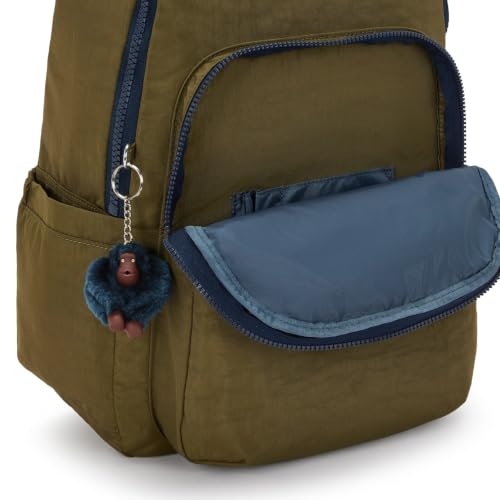 Image of Kipling Women's Seoul Bts 15 inch Laptop Backpack, Durable, Roomy with Padded Shoulder Straps, Built-In Protective Sleeve