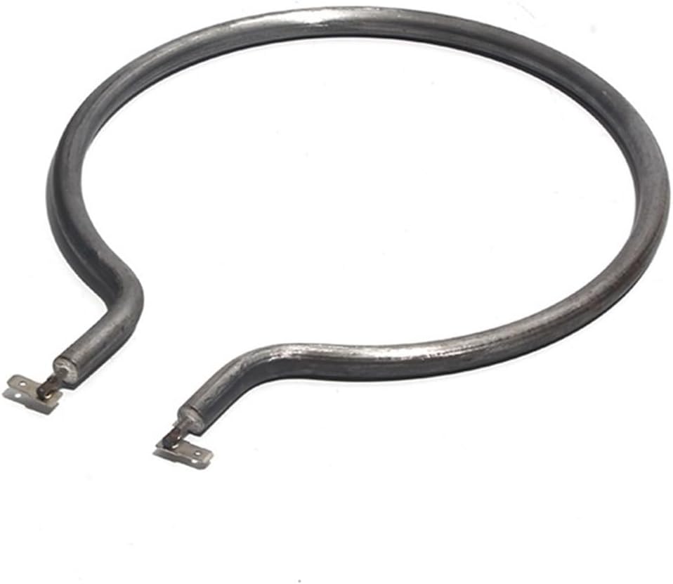 SSIMOO Iron Coil Circular Heater Rod 8mm Insert Style Round Heating Tube for Electric Baking Pan Wok Accessories Kindly
