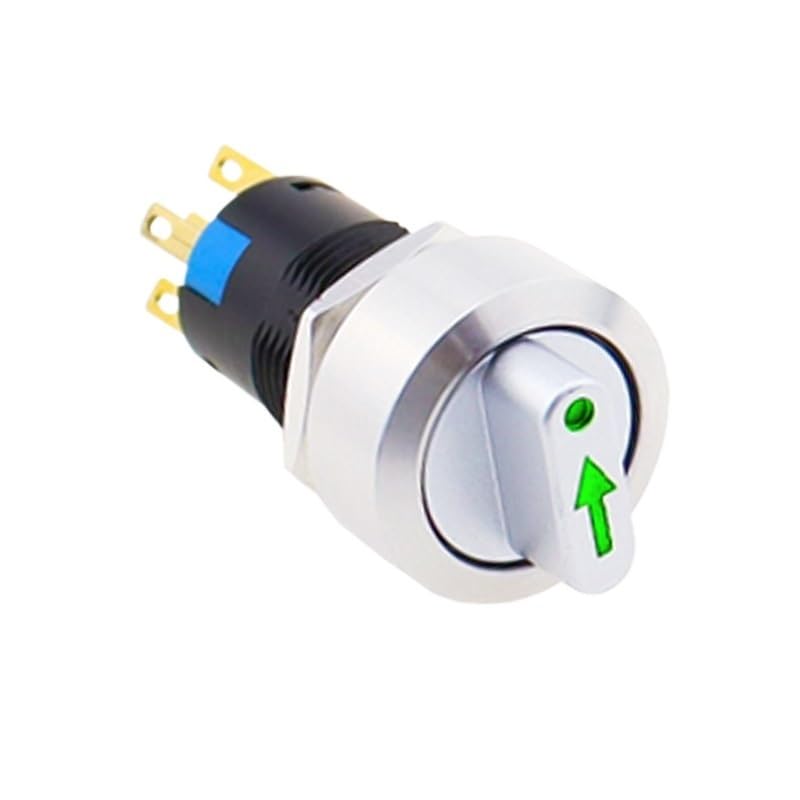 Sélecteur rotatif 16mm pour remplacer un interrupteur usé sur machine