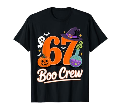 67 Boo Crew Halloween Fun for Spooky Enthusiasts T-Shirt